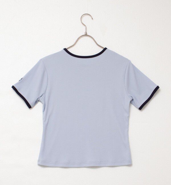 NOLLEY'S「【MAQWEL/マクウェル】リンガーリブ半袖Tシャツ」|Tシャツ・カットソー|