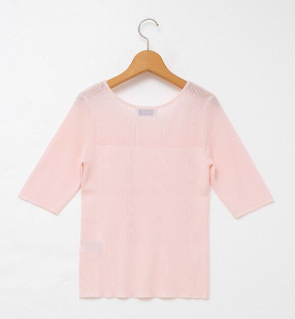 NOLLEY'S「《手洗い可能》ベーシック半袖ニット」|ニット・セーター|