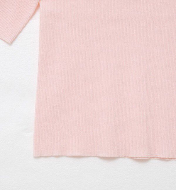 NOLLEY'S「《手洗い可能》ベーシック半袖ニット」|ニット・セーター|