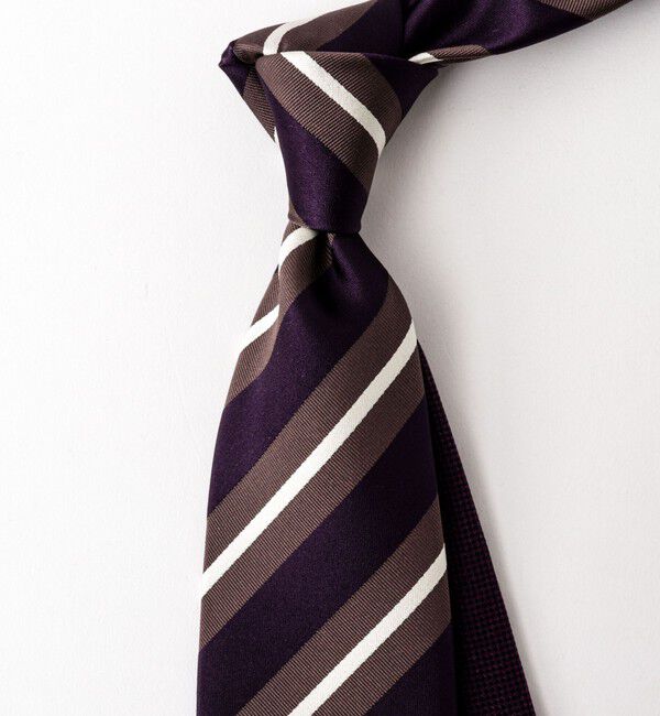 NOLLEY'S goodman「クレリックレギュラーストライプネクタイ 25AWコレクション」|ネクタイ・蝶ネクタイ|
