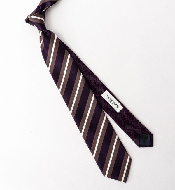NOLLEY'S goodman「クレリックレギュラーストライプネクタイ 25AWコレクション」|ネクタイ・蝶ネクタイ|
