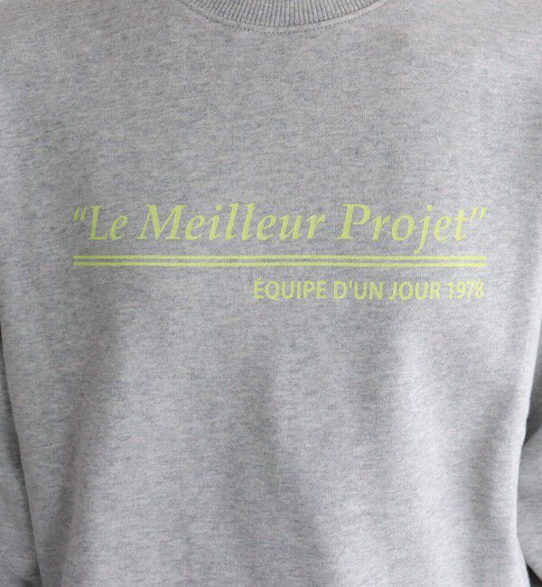 fredy emue「ハート刺繍ボリューム裏毛プルオーバー」|スウェット・ジャージ|