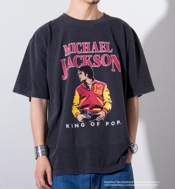 GLOSTER「【GOOD ROCK SPEED】MICHAEL JACKSON TEE プリントTシャツ」|Tシャツ・カットソー|