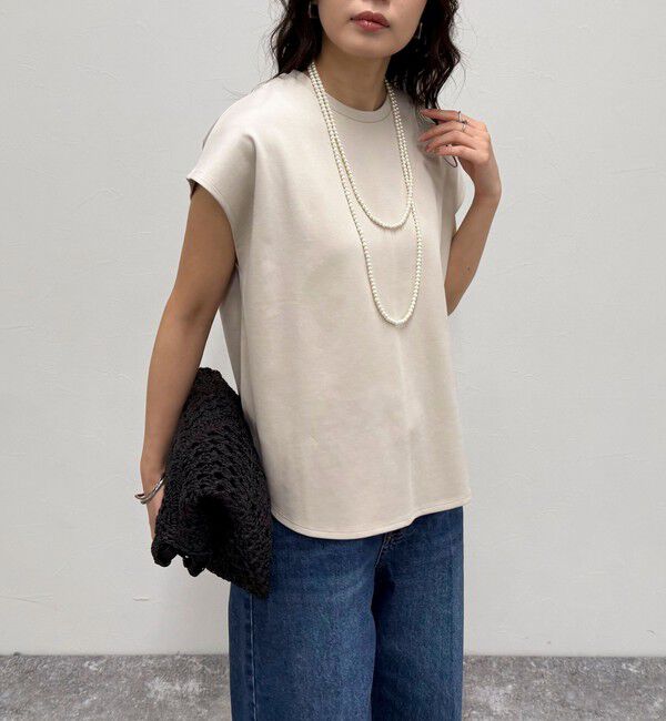 fredy emue「ポンチフレンチプルオーバーカットソー」|Tシャツ・カットソー|