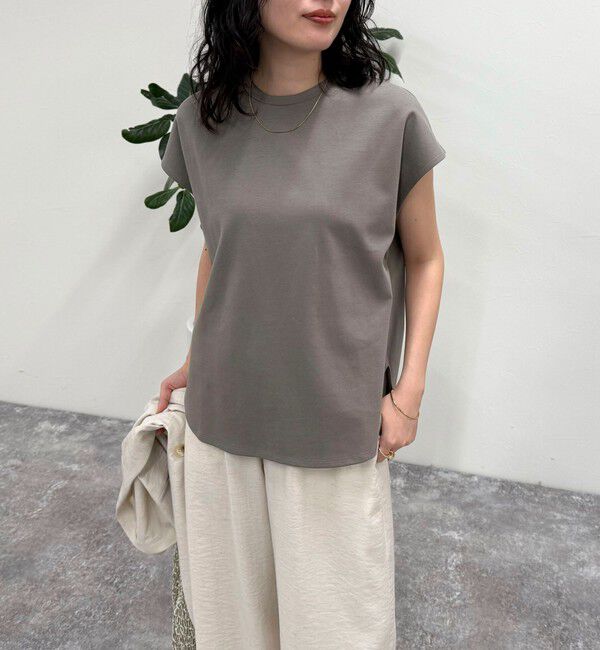 fredy emue「ポンチフレンチプルオーバーカットソー」|Tシャツ・カットソー|