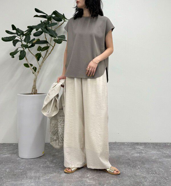 fredy emue「ポンチフレンチプルオーバーカットソー」|Tシャツ・カットソー|