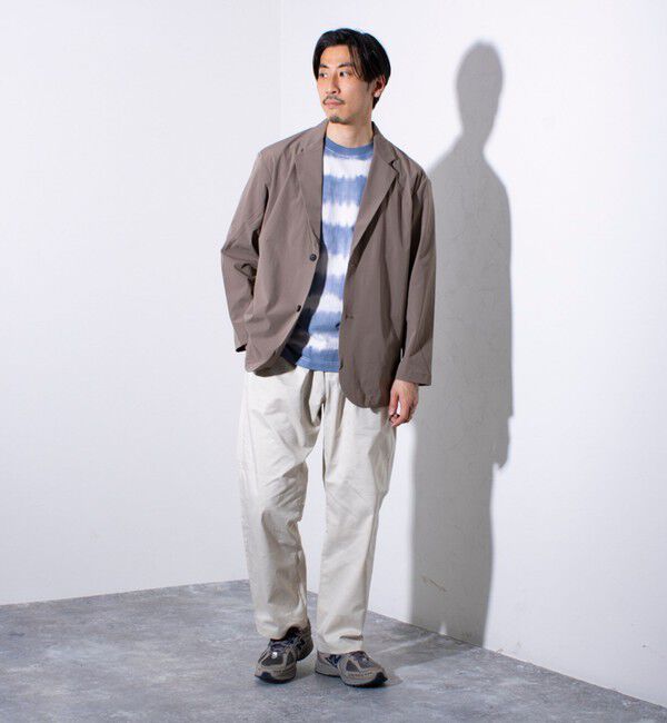 GLOSTER「【GLOSTER/グロスター】N/PU 接触冷感 フレッシュジャケット テーラードジャケット」|テーラードジャケット|