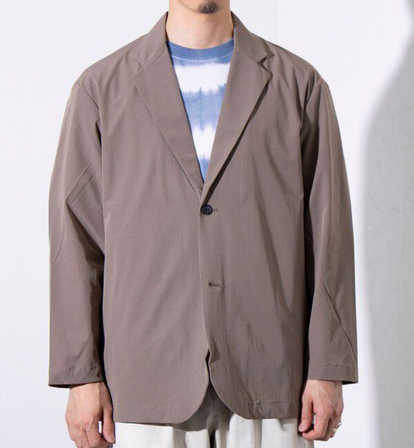 GLOSTER「【GLOSTER/グロスター】N/PU 接触冷感 フレッシュジャケット テーラードジャケット」|テーラードジャケット|