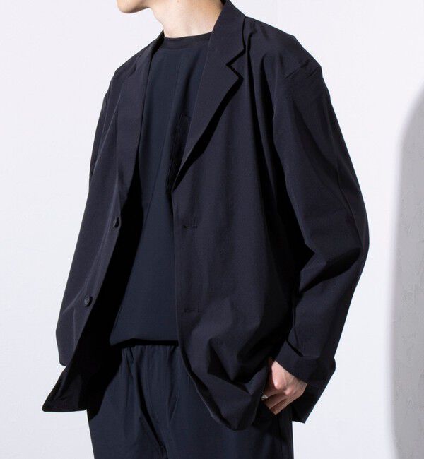 GLOSTER「【GLOSTER/グロスター】N/PU 接触冷感 フレッシュジャケット テーラードジャケット」|テーラードジャケット|