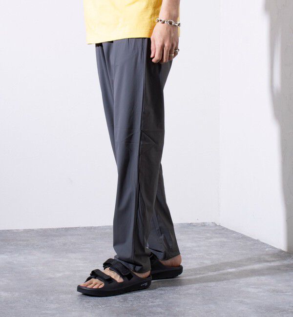 GLOSTER「【GLOSTER/グロスター】N/PU 接触冷感 フレッシュイージーパンツ」|チノ|