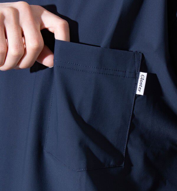 GLOSTER「【GLOSTER/グロスター】N/PU 接触冷感 フレッシュオーバーTシャツ ポケT 」|Tシャツ・カットソー|