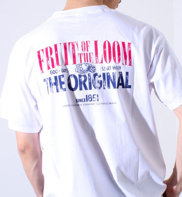 GLOSTER「【FRUIT OF THE LOOM/フルーツオブザルーム】プリントTシャツ バックプリント」|Tシャツ・カットソー|