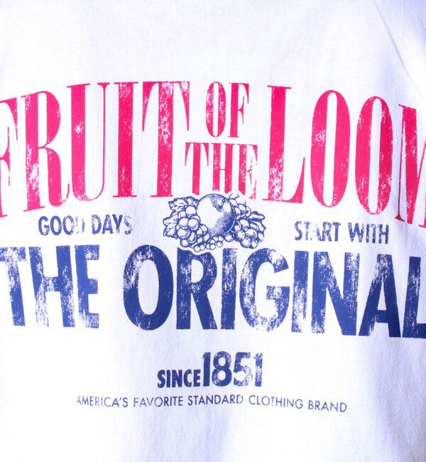 GLOSTER「【FRUIT OF THE LOOM/フルーツオブザルーム】プリントTシャツ バックプリント」|Tシャツ・カットソー|