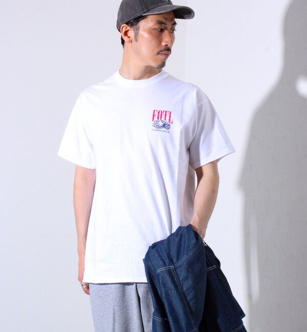 GLOSTER「【FRUIT OF THE LOOM/フルーツオブザルーム】プリントTシャツ バックプリント」|Tシャツ・カットソー|