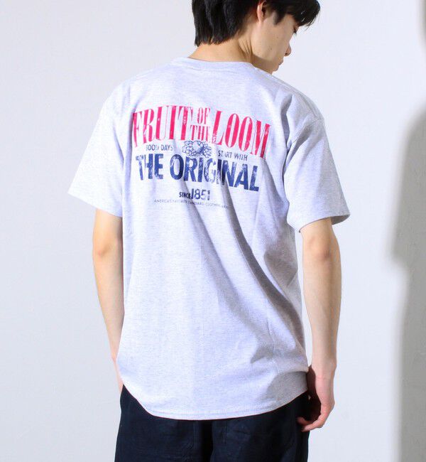 GLOSTER「【FRUIT OF THE LOOM/フルーツオブザルーム】プリントTシャツ バックプリント」|Tシャツ・カットソー|