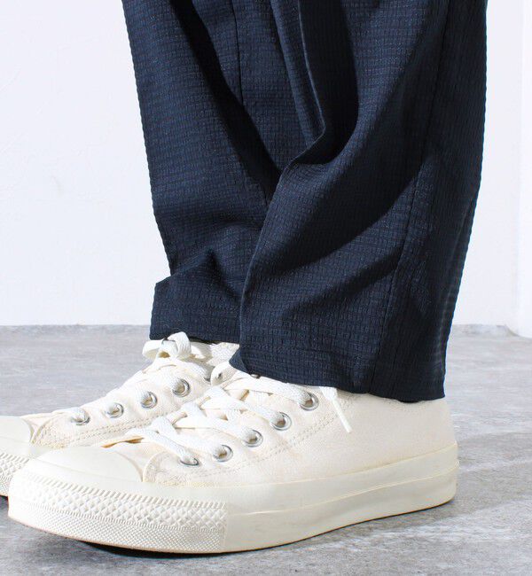 GLOSTER「【GLOSTER/グロスター】メッシュサッカー素材 テーパードイージーパンツ」|チノ|