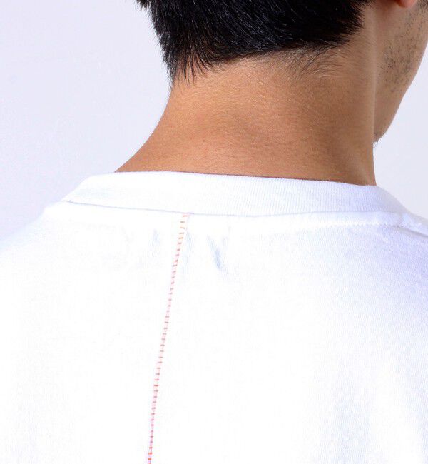 GLOSTER「【GLOSTER/グロスター】バックステッチ サイドポケットTシャツ ビックシルエット」|Tシャツ・カットソー|