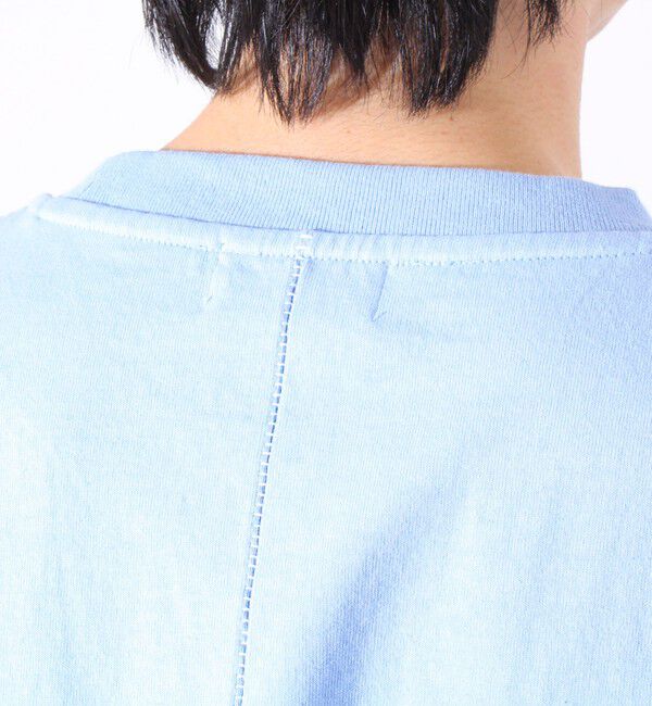 GLOSTER「【GLOSTER/グロスター】バックステッチ サイドポケットTシャツ ビックシルエット」|Tシャツ・カットソー|