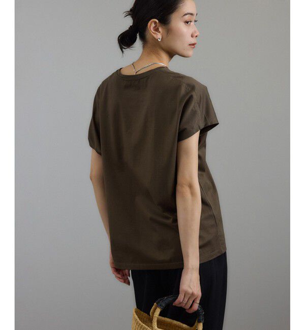 SALON adam et rope'「プリマベールリラックスドルマンスリーブプルオーバー［UVケア・洗濯耐久］」|Tシャツ・カットソー|