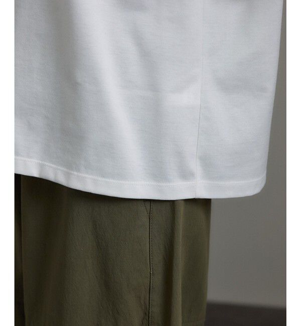 SALON adam et rope'「プリマベールリラックスドルマンスリーブプルオーバー［UVケア・洗濯耐久］」|Tシャツ・カットソー|