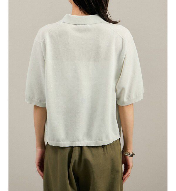 SALON adam et rope'「【WEB限定】ドライタッチスキッパーニットカーディガン［洗える］」|カーディガン|