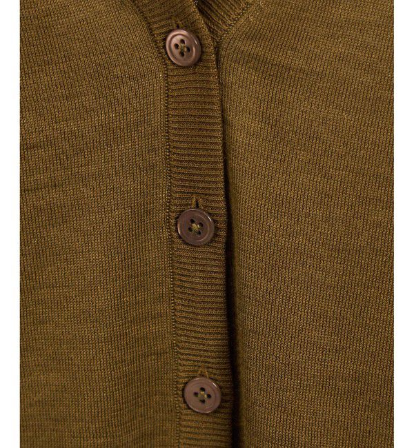 SALON adam et rope'「リネンニットベスト2WAYカーディガン［ドライタッチ・洗える］」|カーディガン|