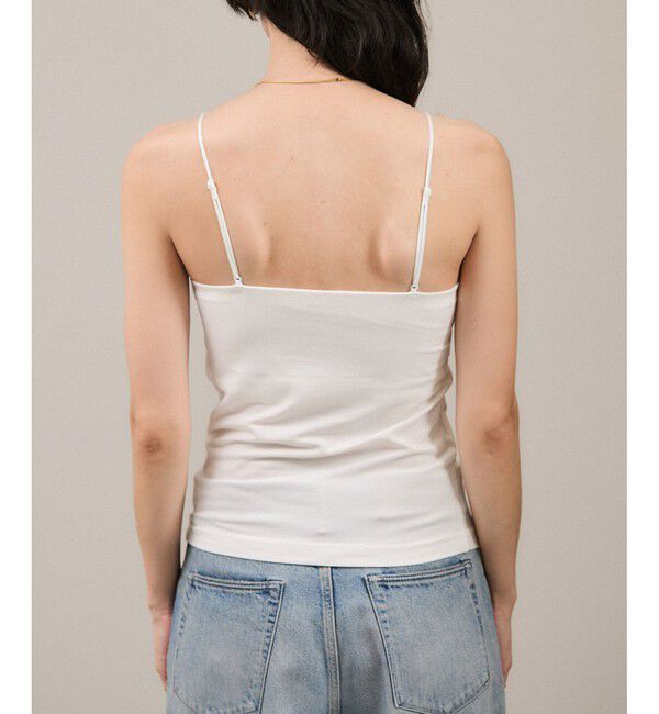 SALON adam et rope'「ストレッチスクエアキャミ」|キャミソール|