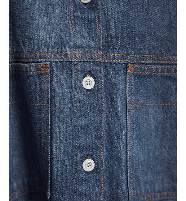 SALON adam et rope'「USAコットンデニムオーバーシャツ［セットアップ対応］」|シャツ・ブラウス|