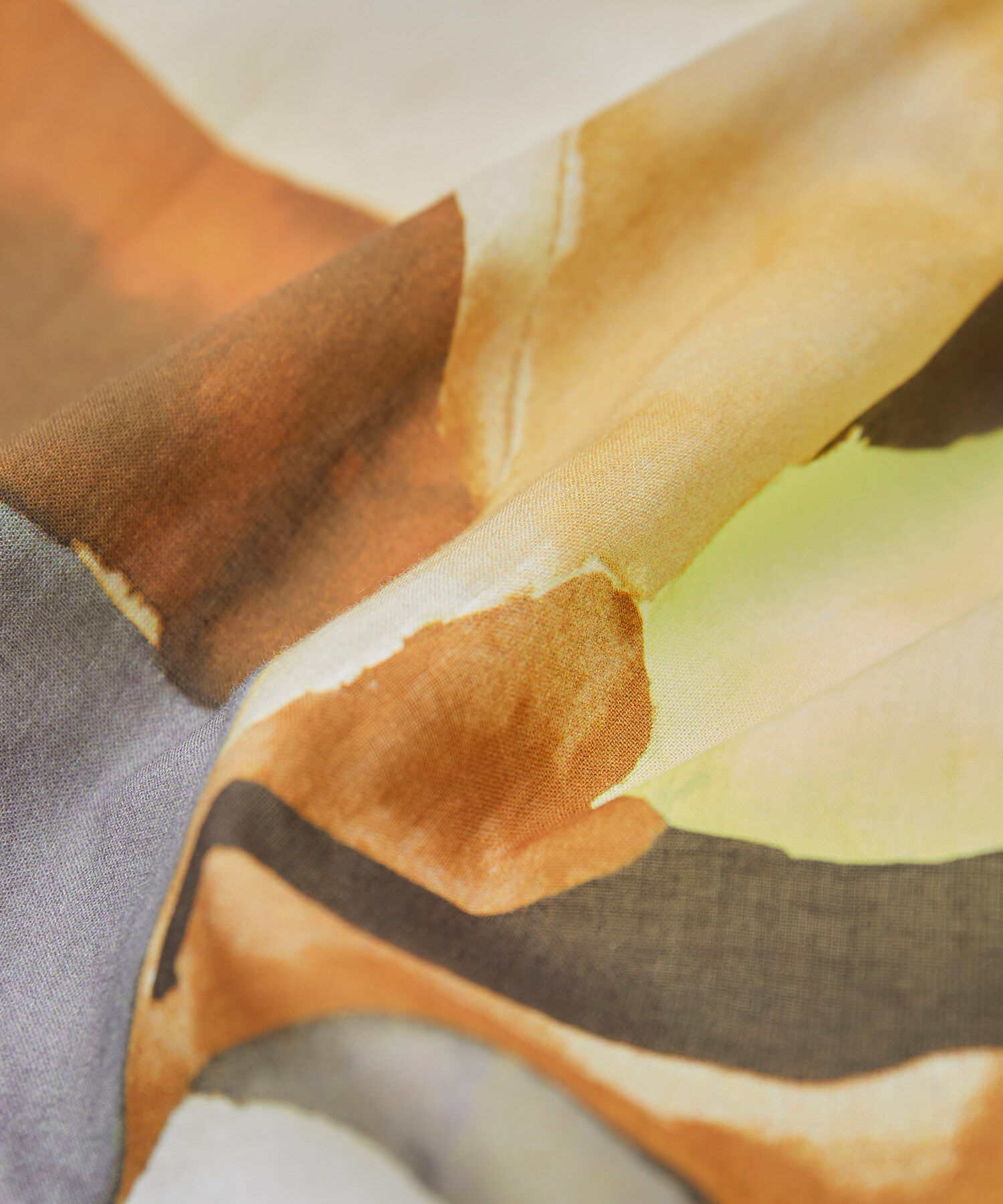 ROPE「プリント&無地タックスカート」|スカート|