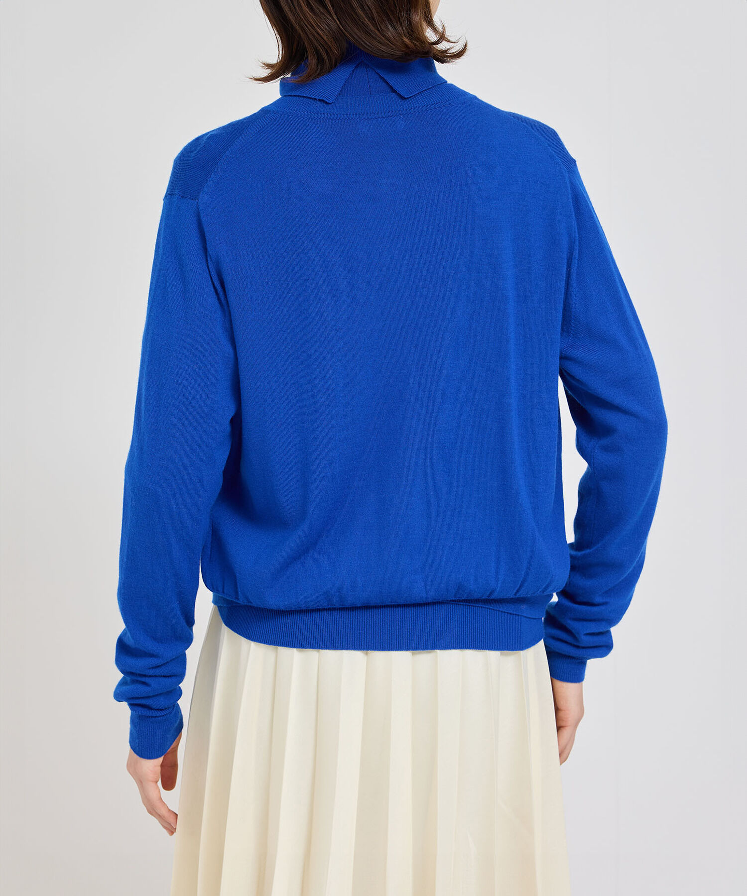 ROPE「SUPER160&rsquo;sメリノウールカーディガン【ロロ・ピアーナ社製ウール使用】/アンサンブル対応」|カーディガン|