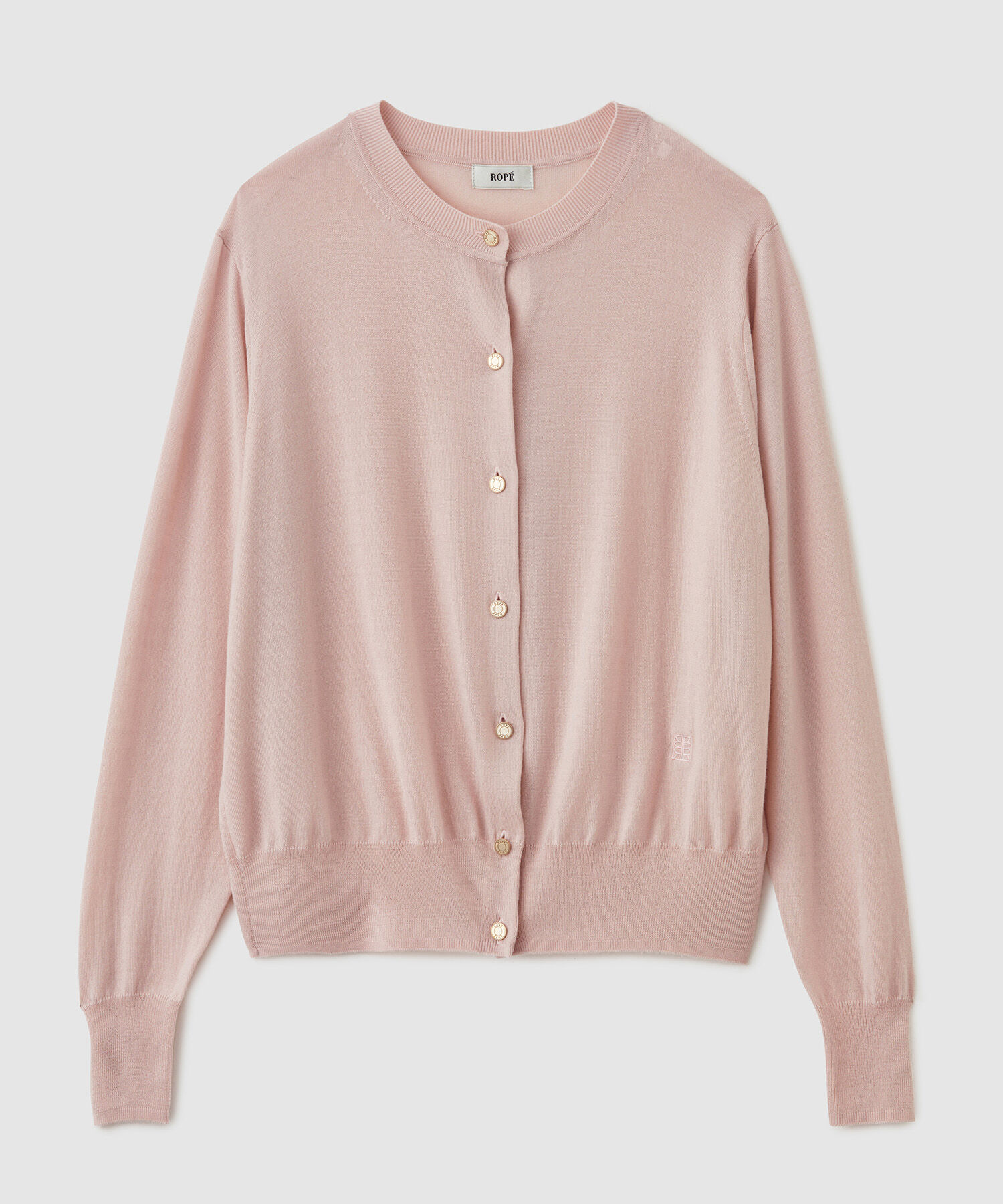 ROPE「SUPER160&rsquo;sメリノウールカーディガン【ロロ・ピアーナ社製ウール使用】/アンサンブル対応」|カーディガン|