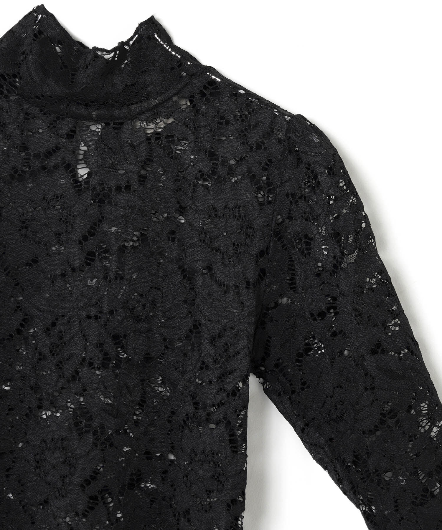 ROPE「【アイルミネ/ルミネ店舗限定】レースジャージープルオーバー」|Tシャツ・カットソー|