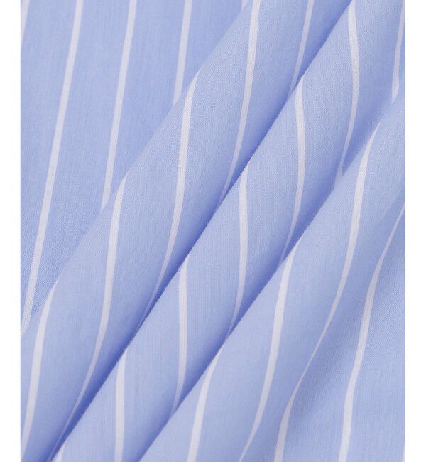 ROPE「【洗える】タイプライターハーフスリーブブラウス/お仕事・通勤対応」|シャツ・ブラウス|