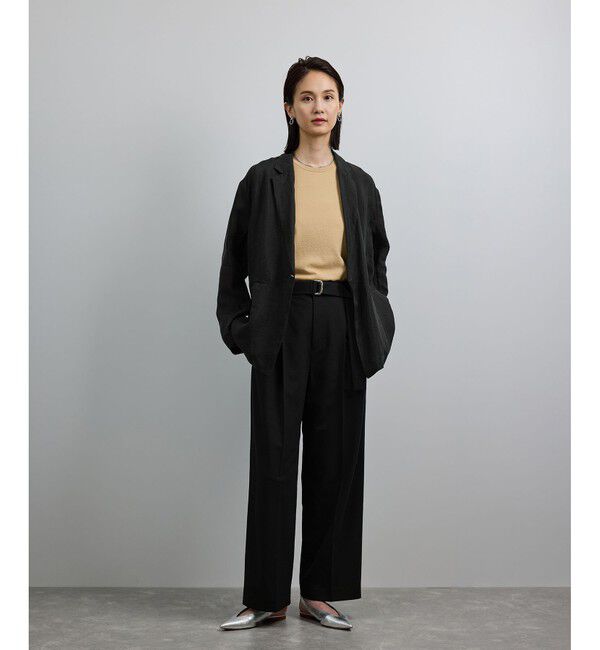 ROPE「【洗える・新色追加】シアーライトジャケット」|テーラードジャケット|