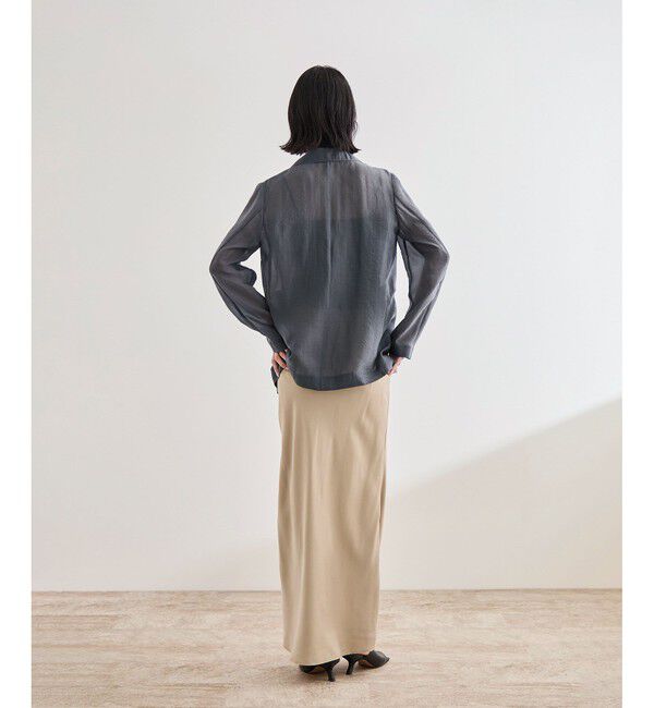 ROPE「【洗える・新色追加】シアーライトジャケット」|テーラードジャケット|