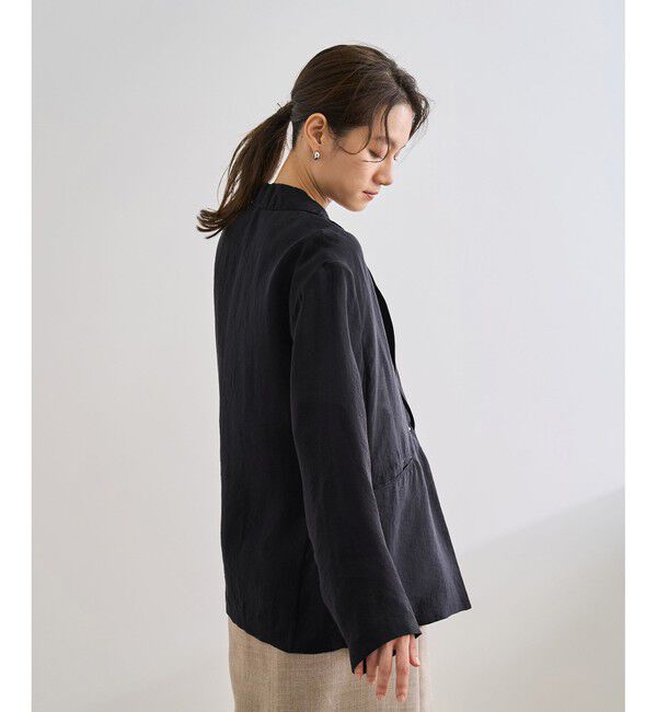 ROPE「【洗える・新色追加】シアーライトジャケット」|テーラードジャケット|