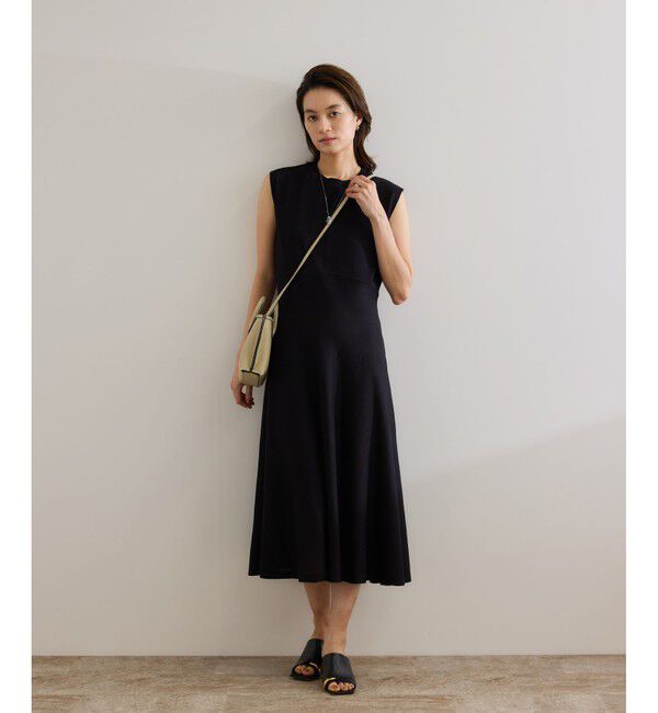 ROPE「【洗える】LEVITAニットワンピース」|ワンピース|