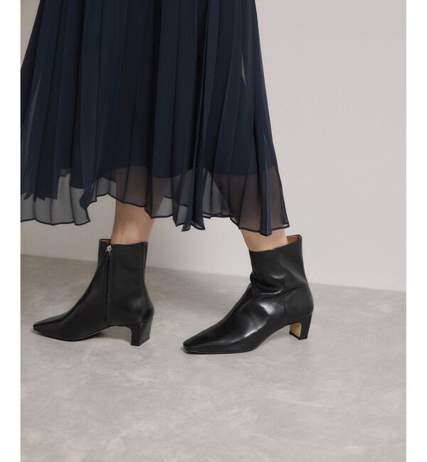 ROPE「イタリアンレザーショートブーツ」|ロングブーツ|