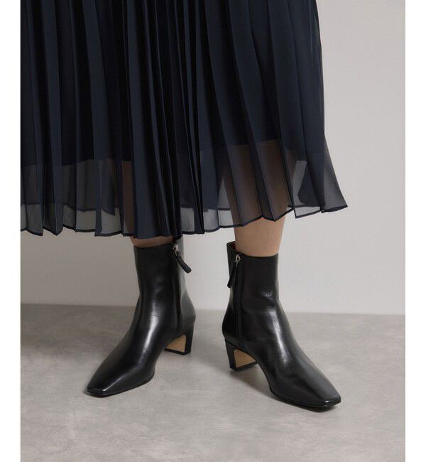 ROPE「イタリアンレザーショートブーツ」|ロングブーツ|
