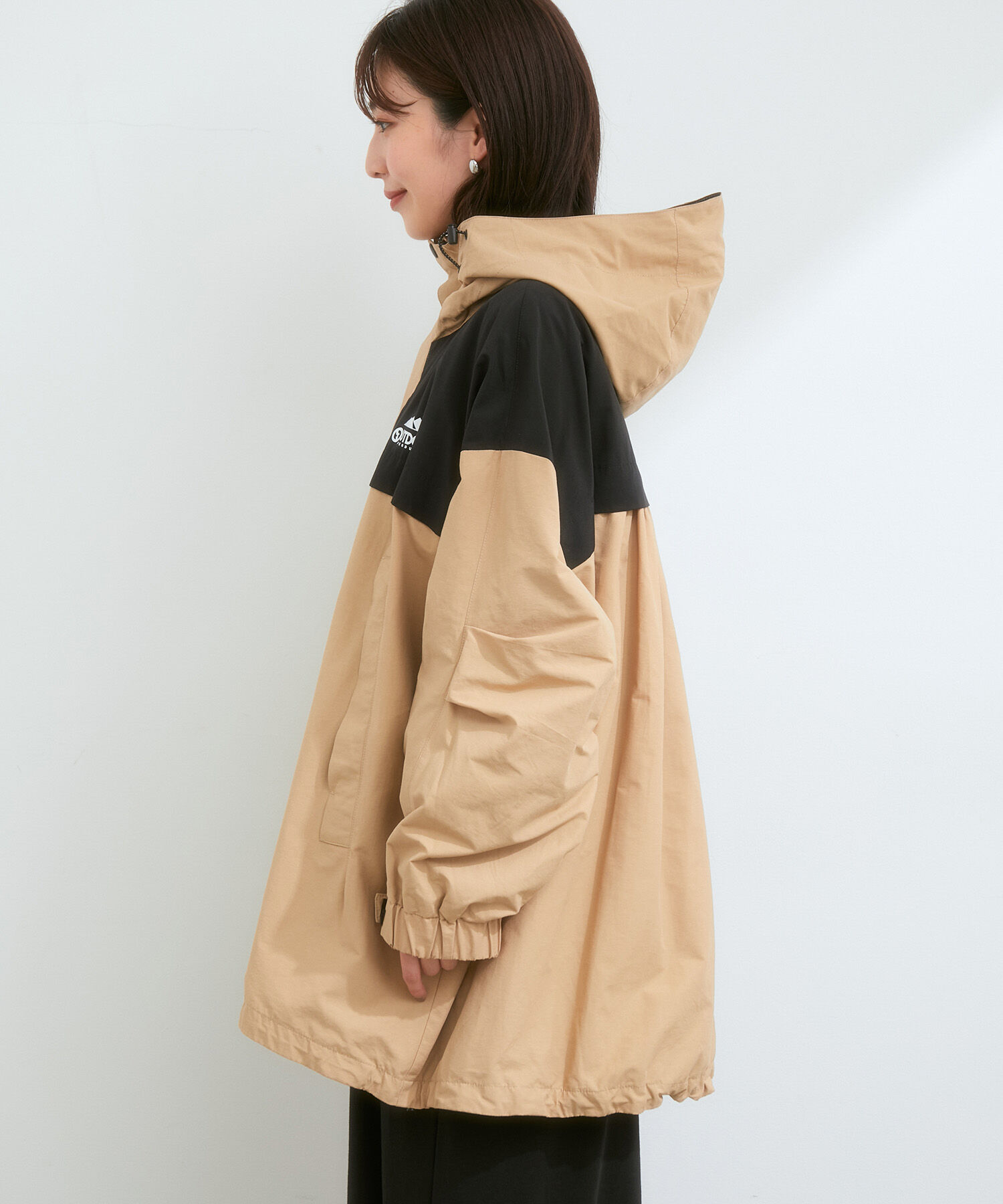 VIS「【OUTDOOR PRODUCTSコラボ】【洗濯可】オーバーサイズマウンテンパーカー」|アウトドア|