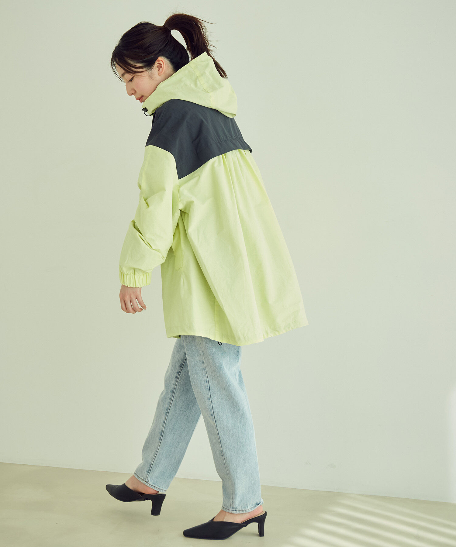 VIS「【OUTDOOR PRODUCTSコラボ】【洗濯可】オーバーサイズマウンテンパーカー」|アウトドア|