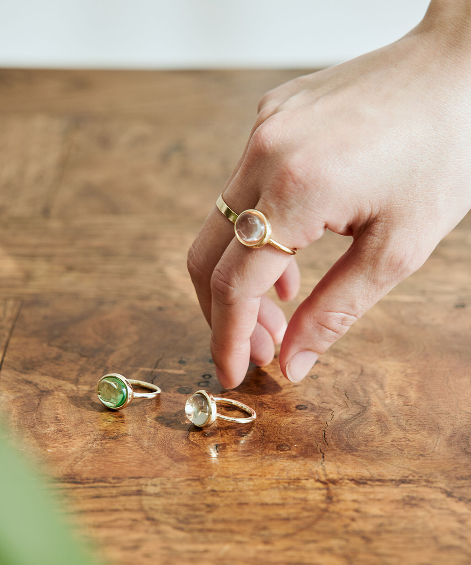 VIS「クリアオーバルリング」|リング|