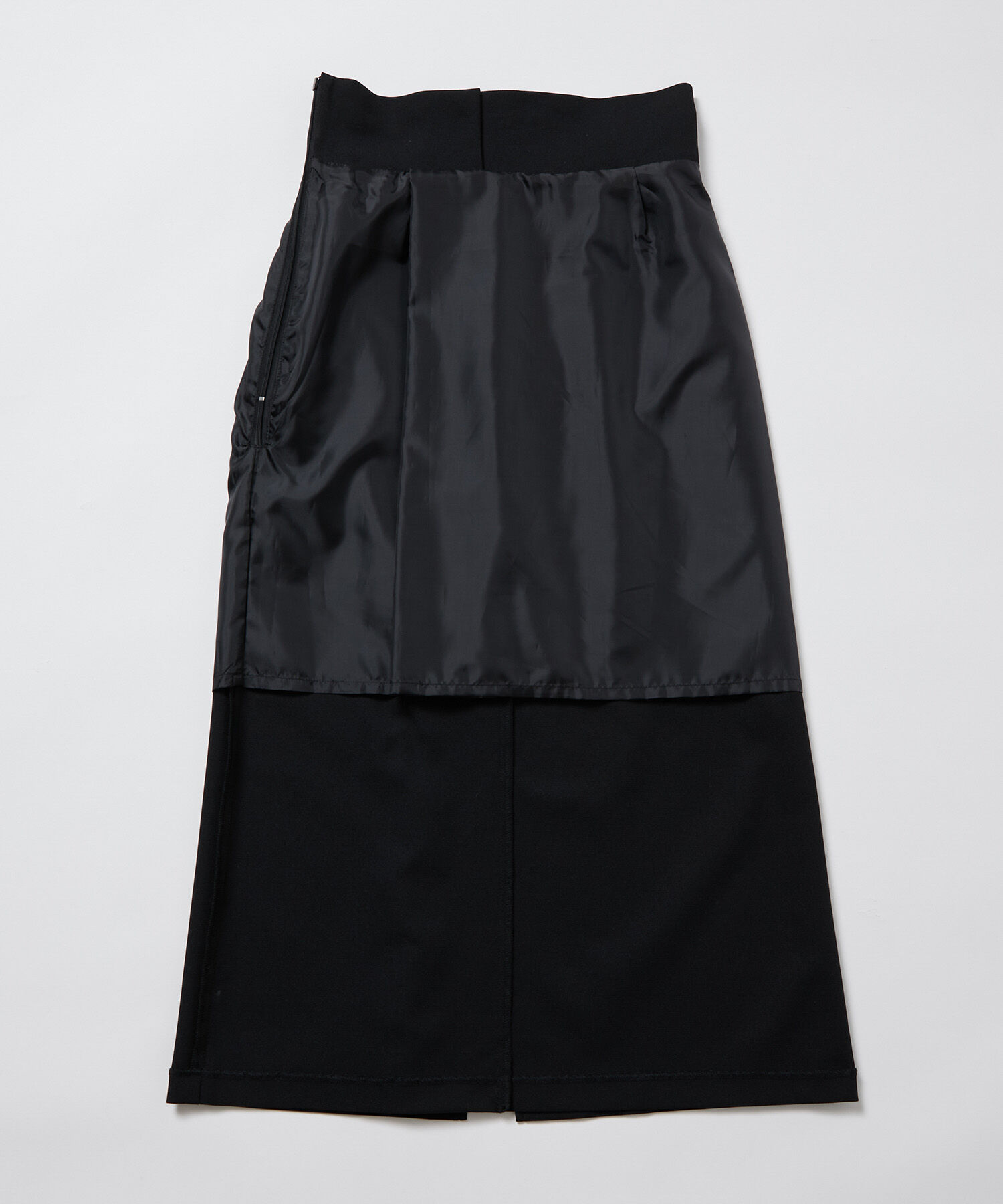 vis-a-vis「【WEB限定】リネンライク配色サイドリボンスリット入りラップスカート」|スカート|