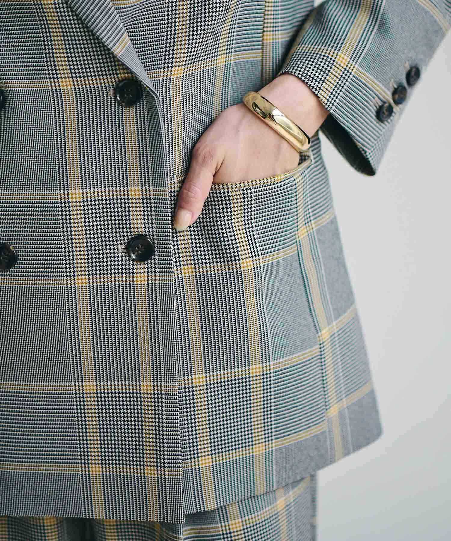 VIS「【Washable・EASY CARE】エコウールタッチジャケット【sustainable】」|テーラードジャケット|