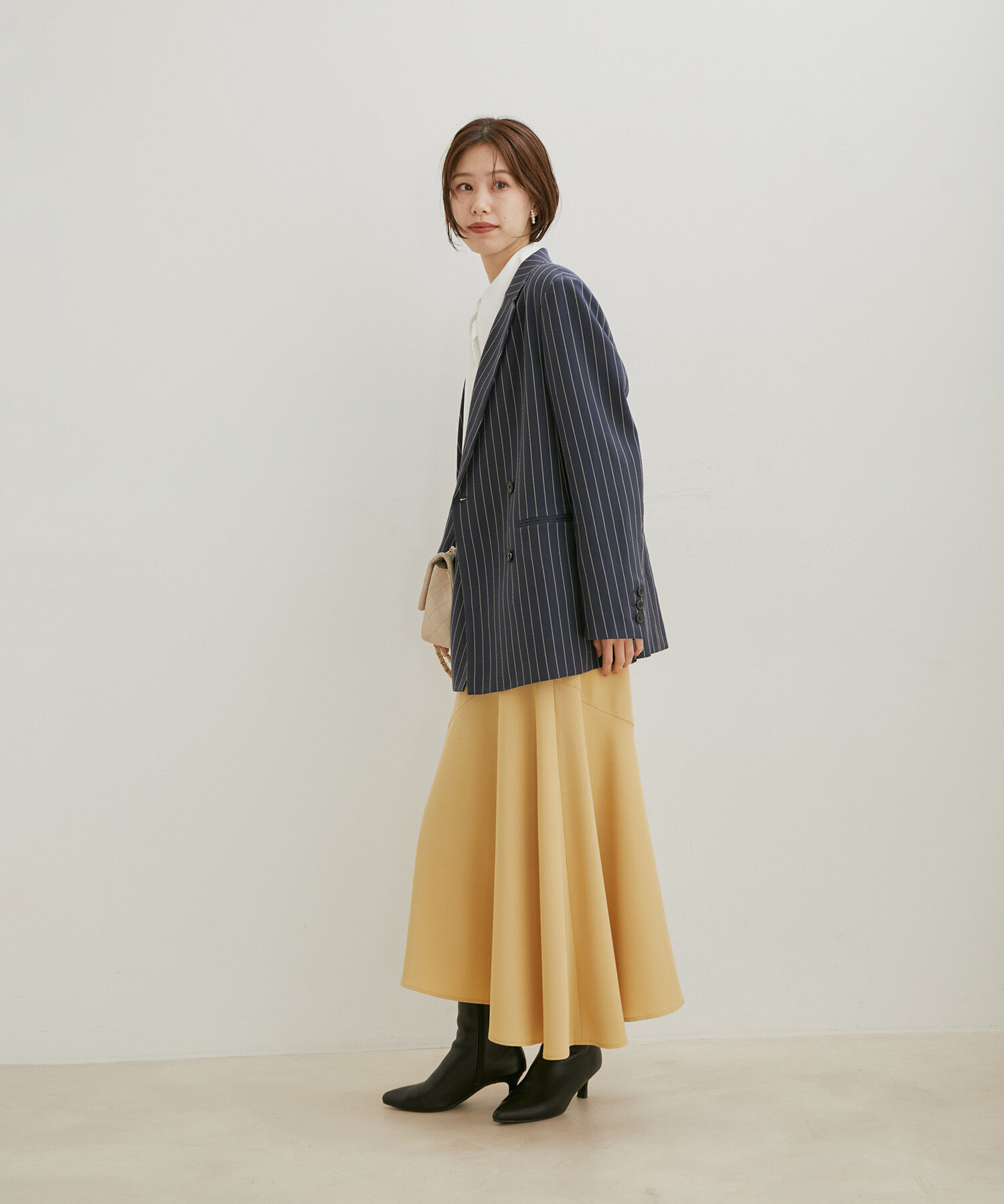 VIS「【Washable・EASY CARE】エコウールタッチジャケット【sustainable】」|テーラードジャケット|