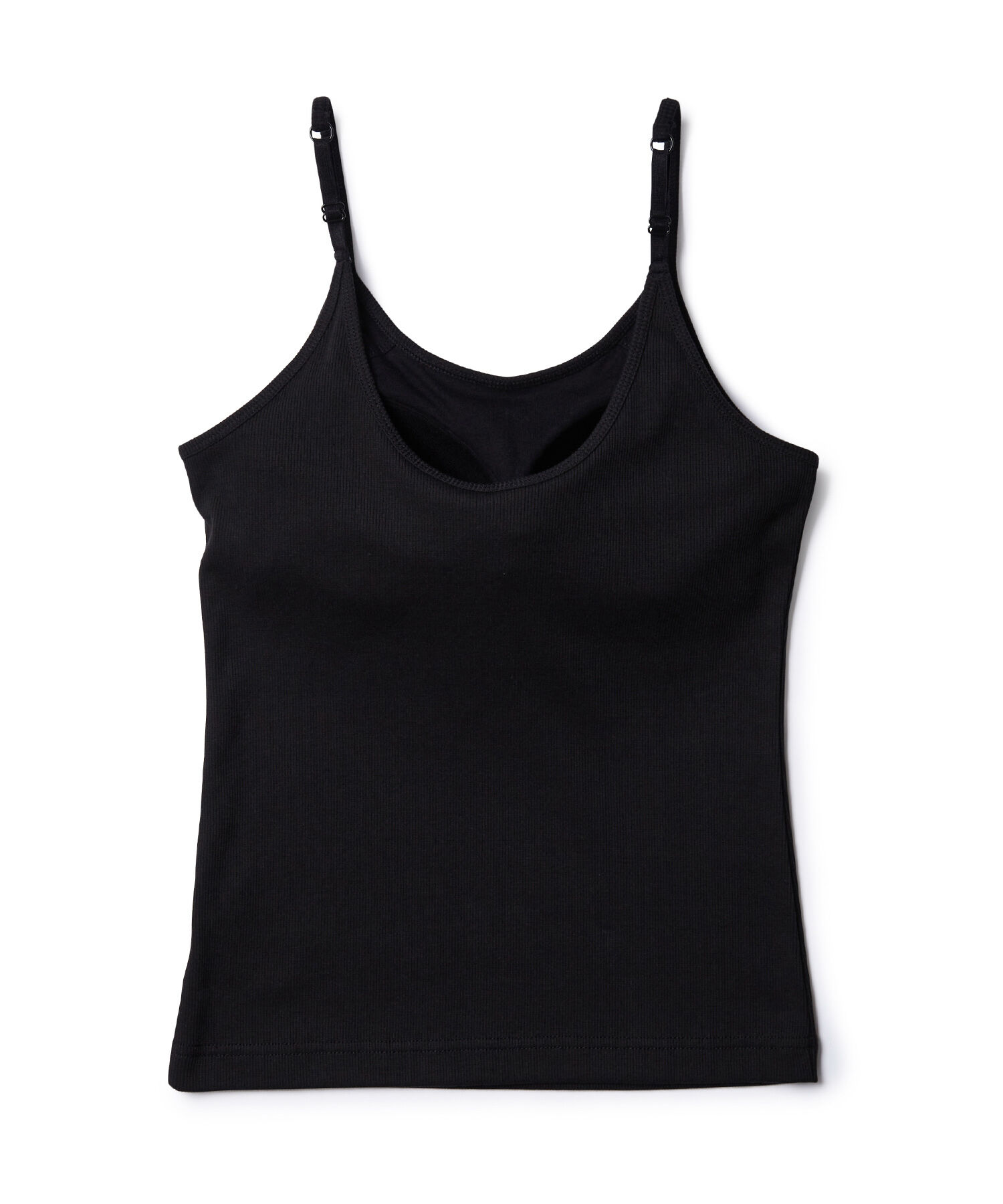 VIS「【洗える】カップ付きバックオープンキャミソール」|キャミソール|