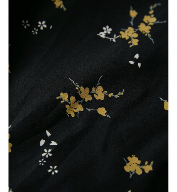 VIS「【WEB限定】アソート柄セミフレアロングスカート」|スカート|