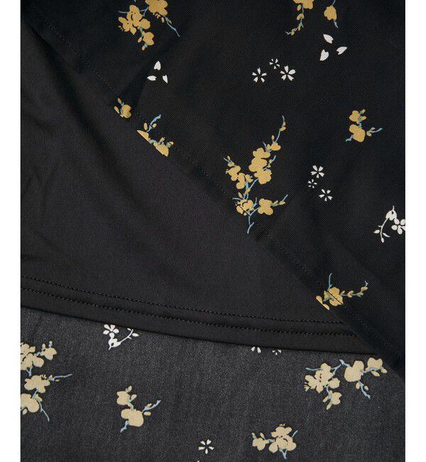 VIS「【WEB限定】アソート柄セミフレアロングスカート」|スカート|