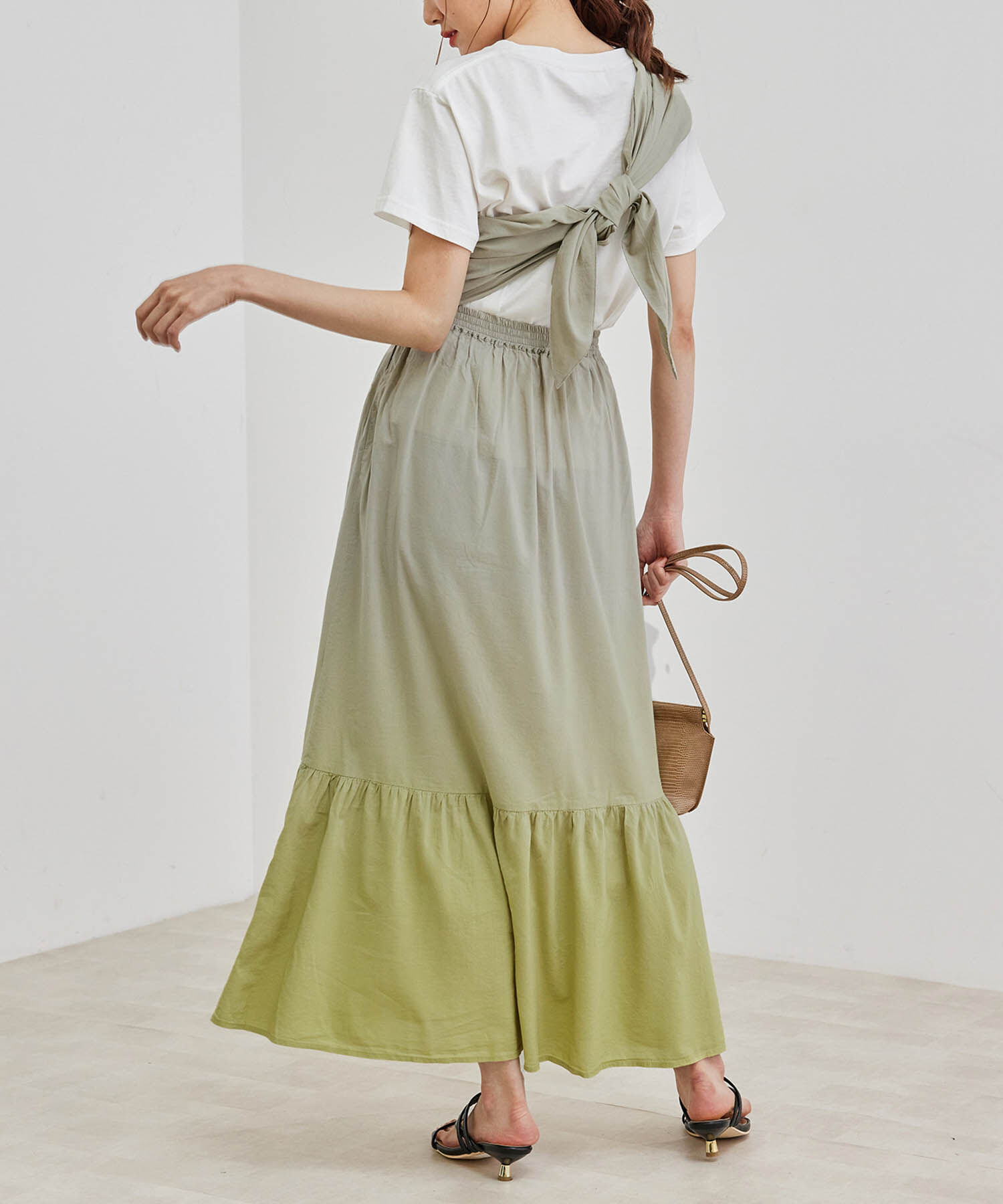 Rope&rsquo;Picnic「【マルチWAY】【リンクコーデ】グラデーションスカート」|スカート|