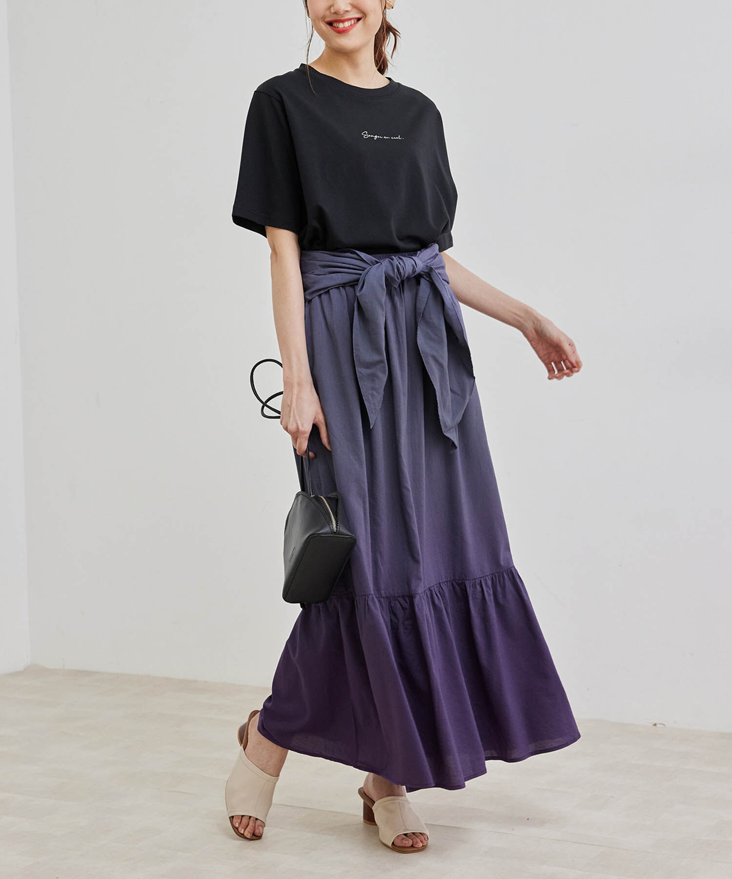 Rope&rsquo;Picnic「【マルチWAY】【リンクコーデ】グラデーションスカート」|スカート|